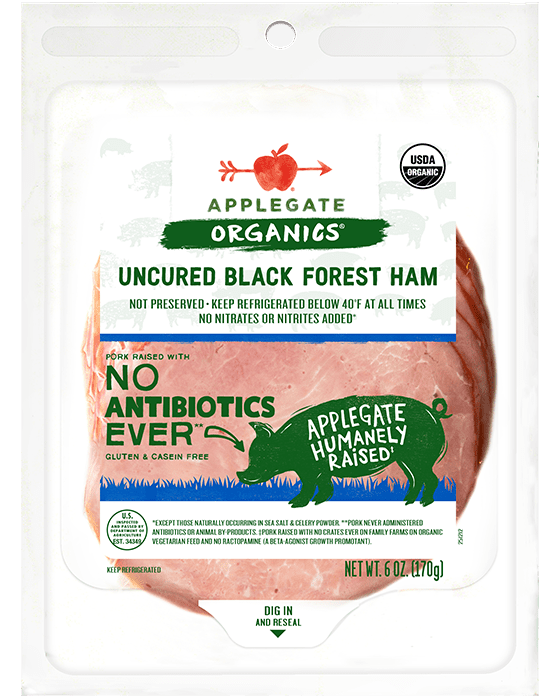 Products Deli Meat Organic Black Forest Ham Applegate